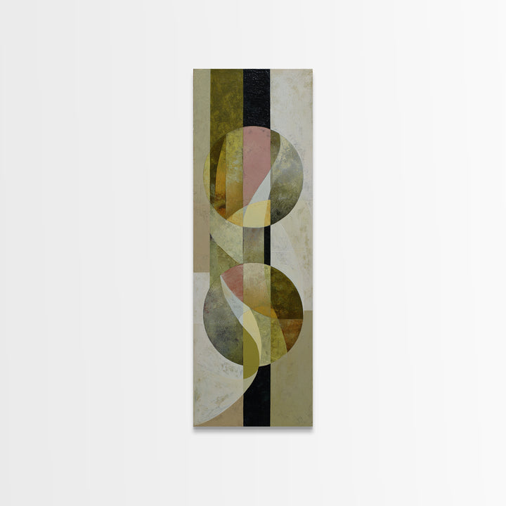 Abstract Organic Shapes Canvas Print, Living Room Art, Art Nouveau, Living Room Decor, Abstract Art, Living, Modern Wall Art, LIR-1x3-27