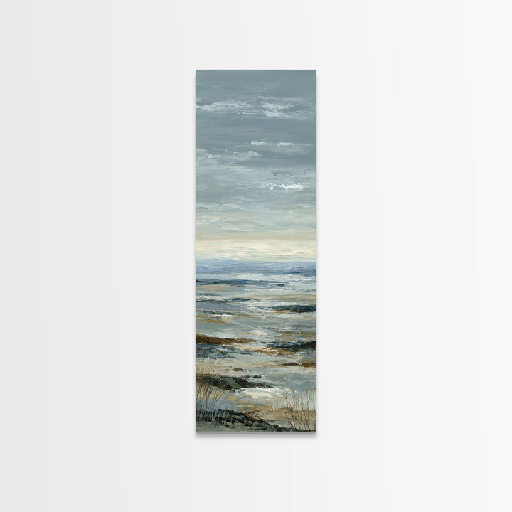 Modern Landscape with Expansive Calm Sky Canvas Print, Living Room Art, Bedroom Wall Art, Living Room Decor, Fine Art, Living, LIR-1x3-63