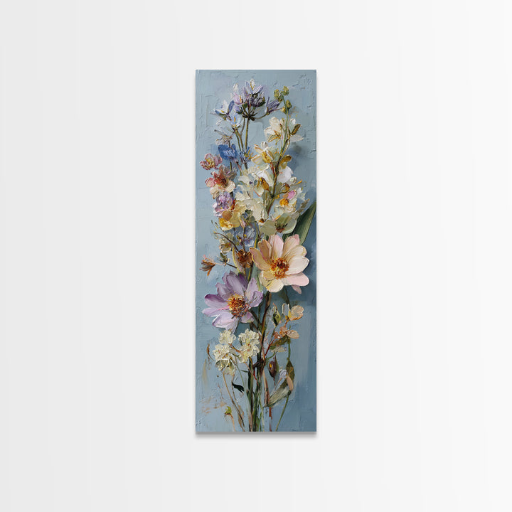 Large Floral Still Life Canvas Print, Living Room Art, Art Print, Living Room Decor, Fine Art, Living, New Home Gift, LIR-1x3-93