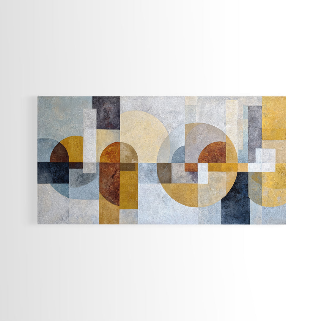 Large Statement Abstract Framed Canvas Print, Living Room Art, Digital Wall Art, Living Room Decor, Fine Art, Living, LIR-2x1-45