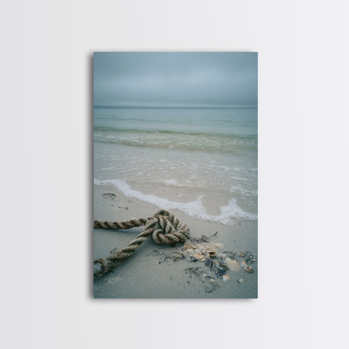 Moody Seascape for Dramatic Focal Point Canvas Print, Living Room Art, Wall Art, Living Room Decor, Oil Painting, Living, LIR-2x3-14