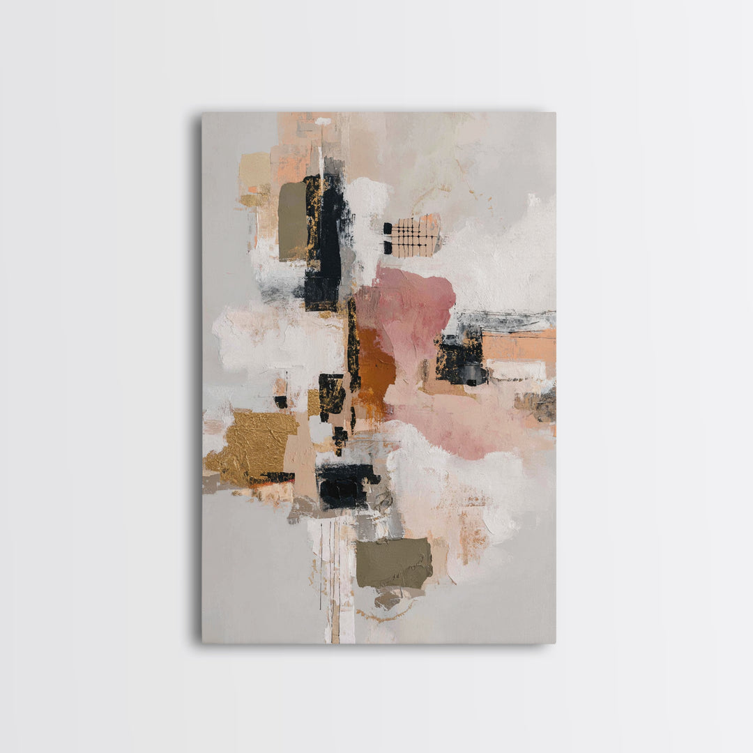 Large Statement Abstract Canvas Print, Living Room Art, Mid Century Modern, Living Room Decor, Abstract Art, Living, LIR-2x3-9