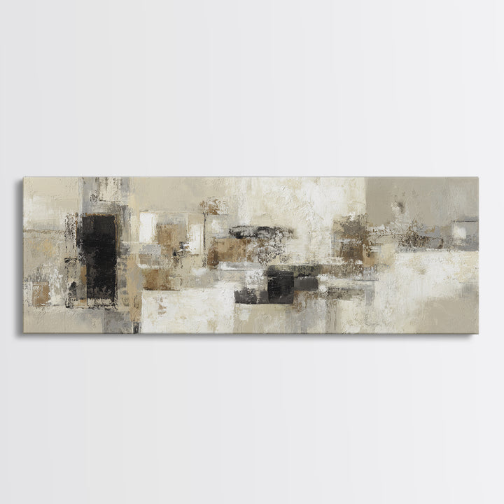 Oversized Line Figure Framed Canvas Print, Living Room Art, Living Room Wall Art, Living Room Decor, Fine Art, Living, LIR-3x1-57