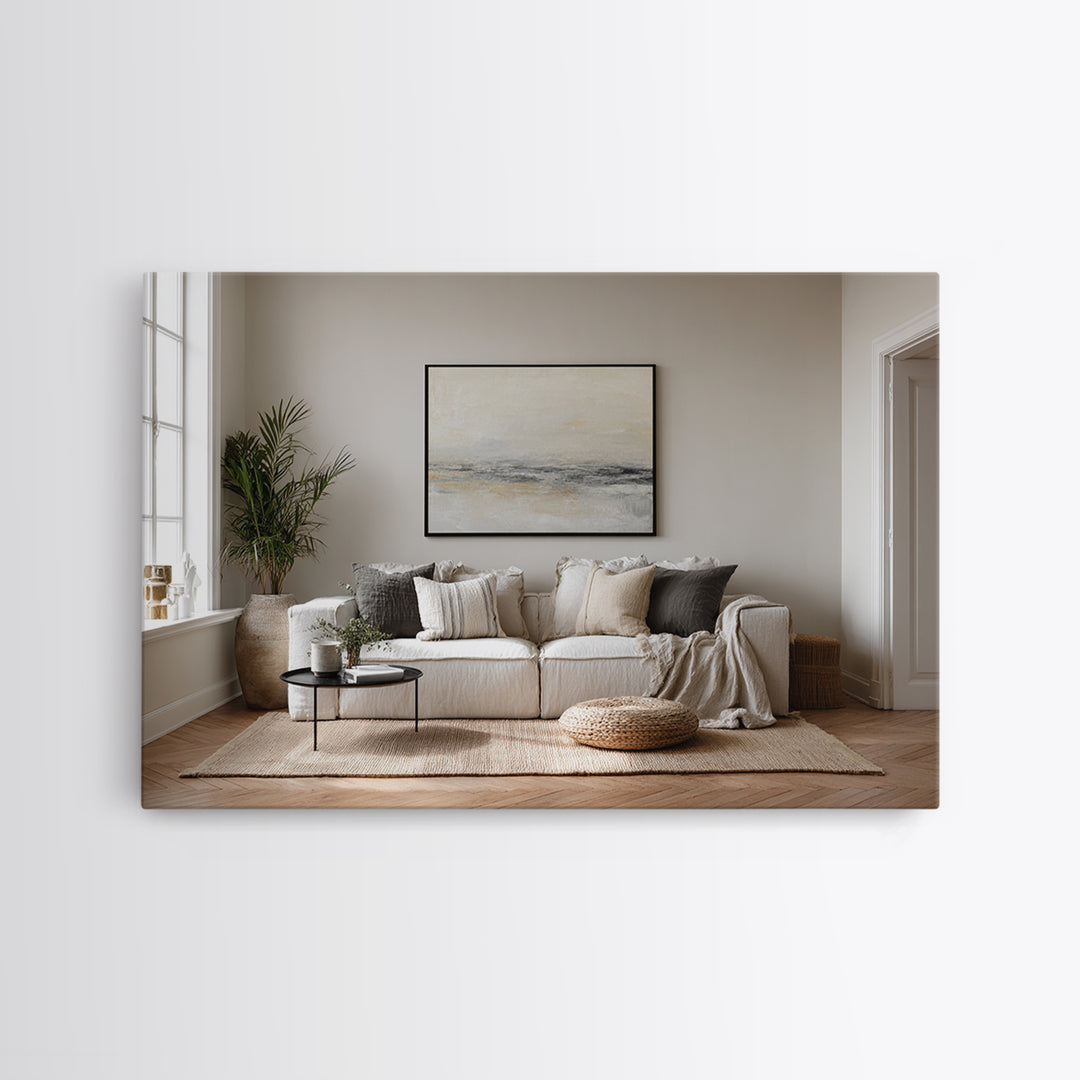 Oversized Line Figure Framed Canvas Print, Living Room Art, Gallery Decor, Living Room Decor, Fine Art, Living, Wall Art, LIR-3x2-45