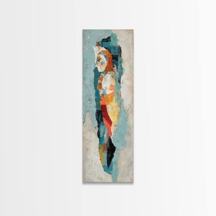 Architectural Arch and Column Abstraction Canvas Print, Law Office Art, Therapy Office Decor, Office Decor, Abstract Art, LOA-1x3-26