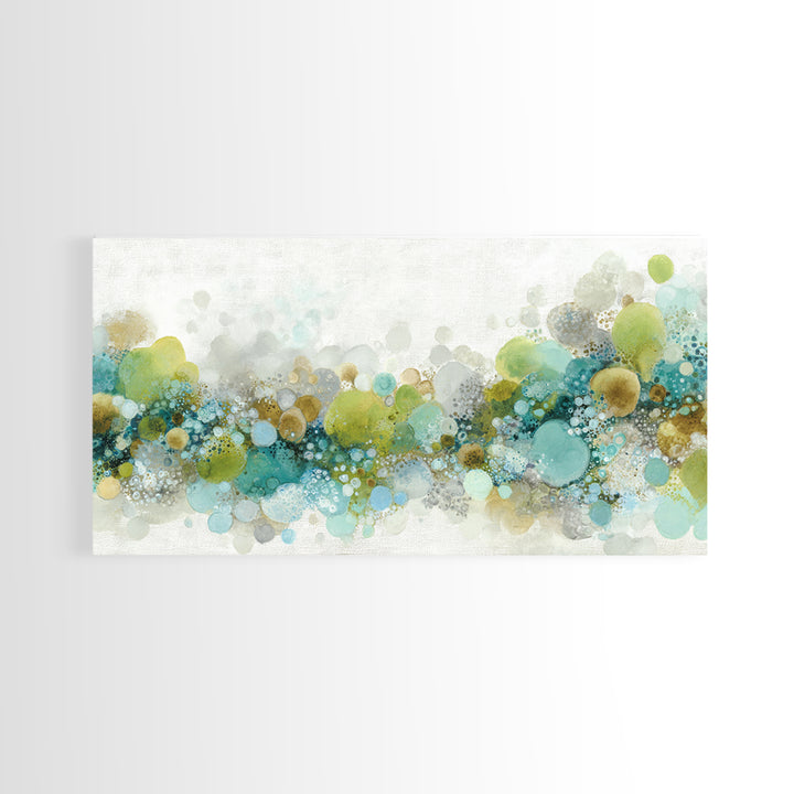 Abstract Suds and Bubbles Canvas Print, Laundry Room Art, Living Room Decor, Abstract Art, Clean, New Home Gift, LRA-2x1-66