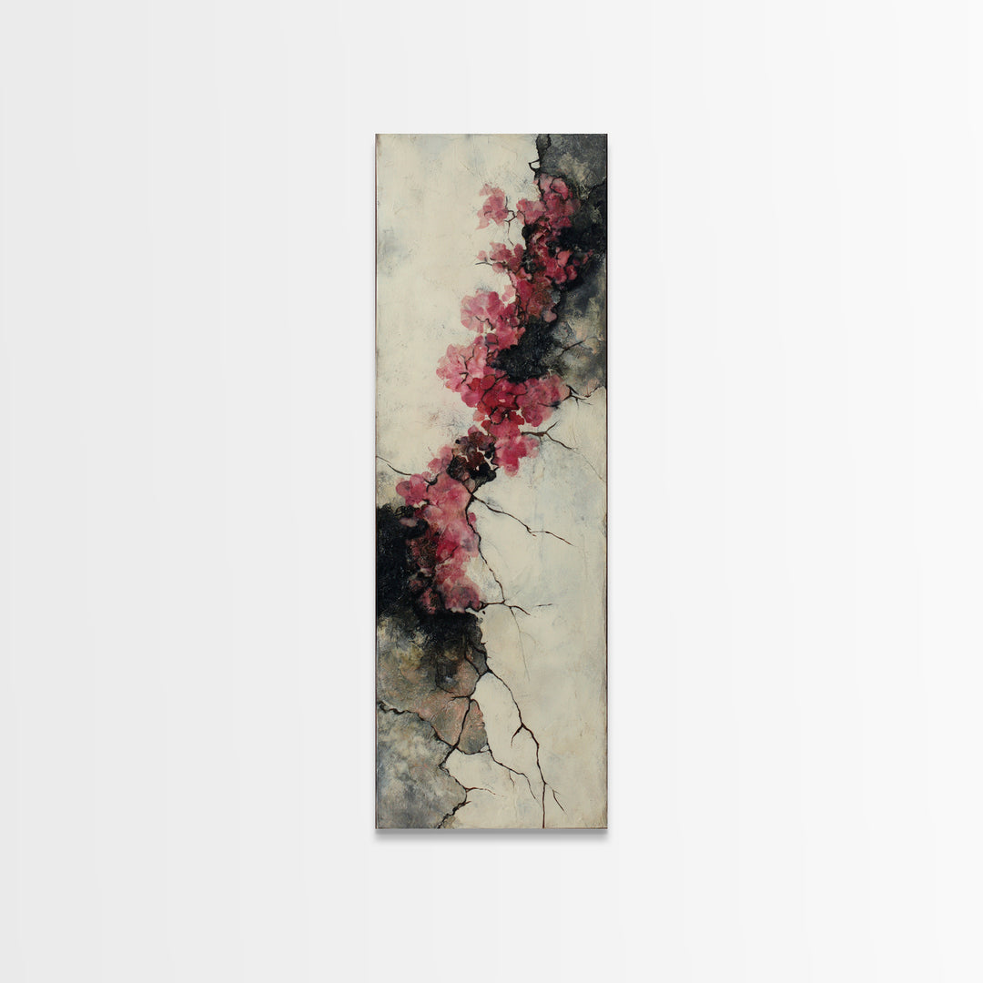 Olive Grove under Pale Morning Light Canvas Print, Mediterranean Art, Minimalist Wall Art, Living Room Decor, Fine Art, Azure, MAR-1x3-5