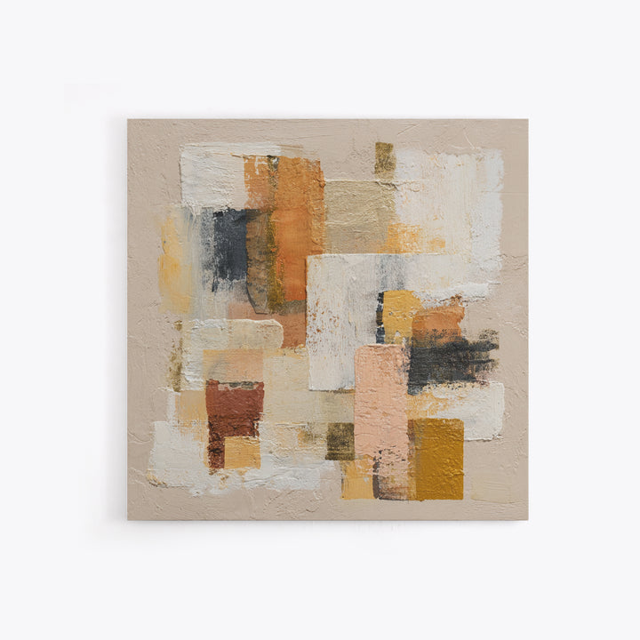 Soft Abstract Linen Texture Canvas Print, Master Bedroom, Canvas Print, Bedroom Decor, Fine Art, Sanctuary, Above Bed Wall Art, MAS-1x1-3