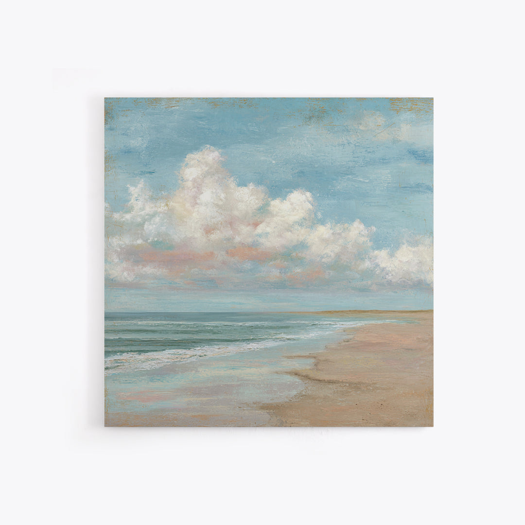 Hotel Coastal Landscape Canvas Print, Master Bedroom, Luxury Decor, Bedroom Decor, Fine Art, Sanctuary, Wedding Decor, MAS-1x1-45