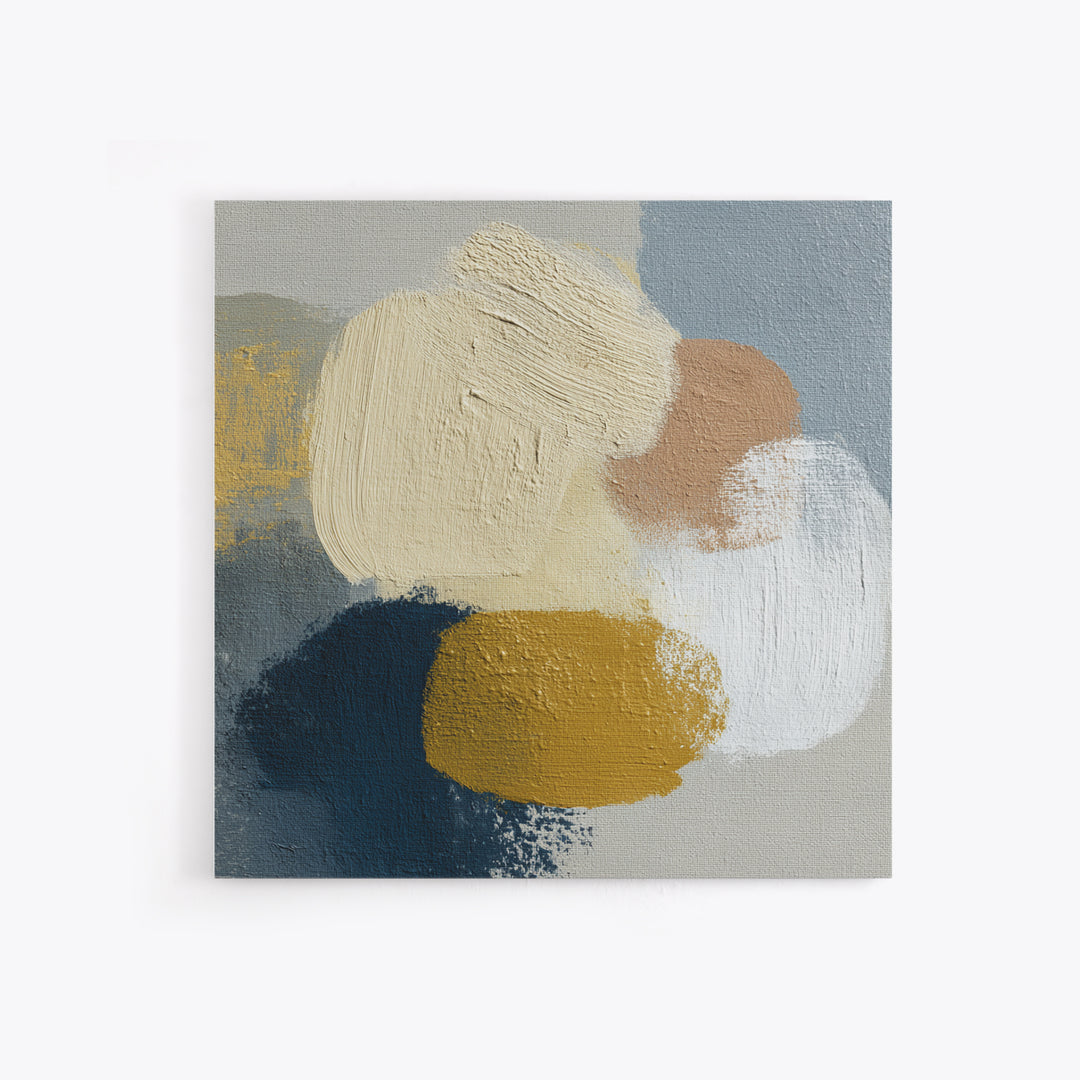 Soft Abstract Linen Texture Framed Canvas Print, Master Bedroom, Over Bed Wall Art, Bedroom Decor, Abstract Art, Sanctuary, MAS-1x1-51