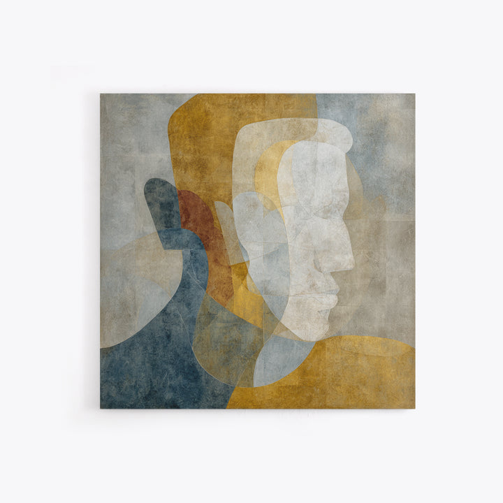 Classical Reclining Figure Implied Through Line Art Canvas Print, Master Bedroom, Modern Decor, Bedroom Decor, Sanctuary, MAS-1x1-94