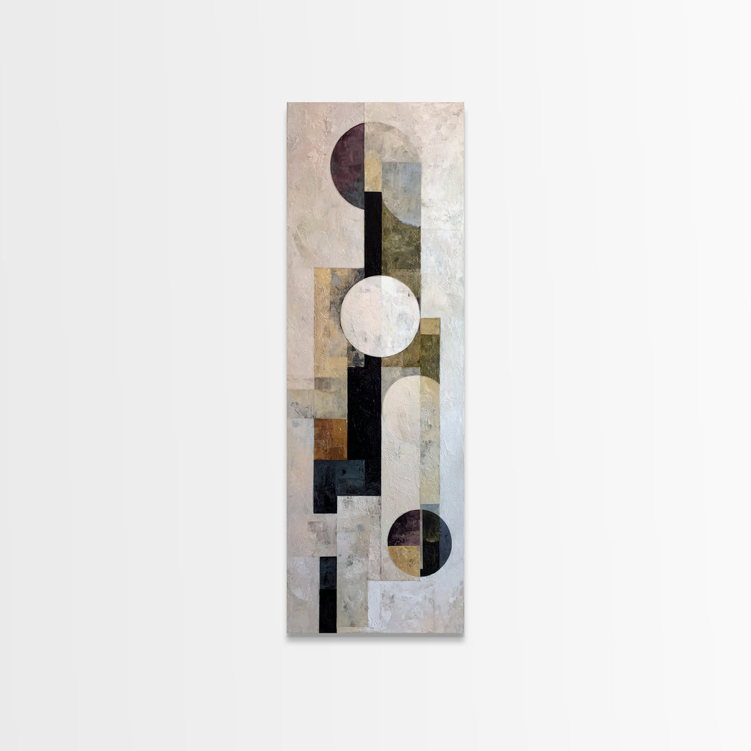 Large Cream Abstract Canvas Print, Master Bedroom, Fine Art Print, Bedroom Decor, Abstract Art, Sanctuary, Printable Wall Art, MAS-1x3-5