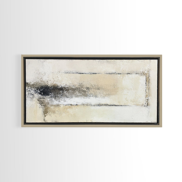 Minimal Two Figure Line Drawing Framed Canvas Print, Master Bedroom, Bedroom Decor, Fine Art, Sanctuary, Living Room Prints, MAS-2x1-1