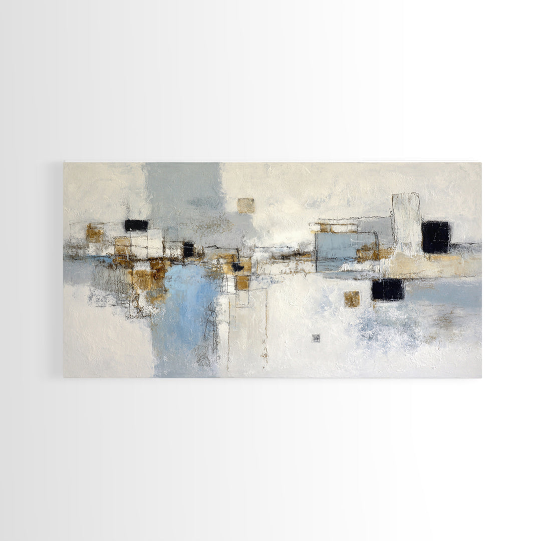 Minimal Two Figure Line Drawing Canvas Print, Master Bedroom, Bedroom Wall Decor, Bedroom Decor, Fine Art, Sanctuary, MAS-2x1-49