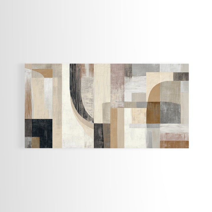 Soft Abstract Linen Texture Canvas Print, Master Bedroom, Set of 2 Prints, Bedroom Decor, Fine Art, Sanctuary, MAS-2x1-71