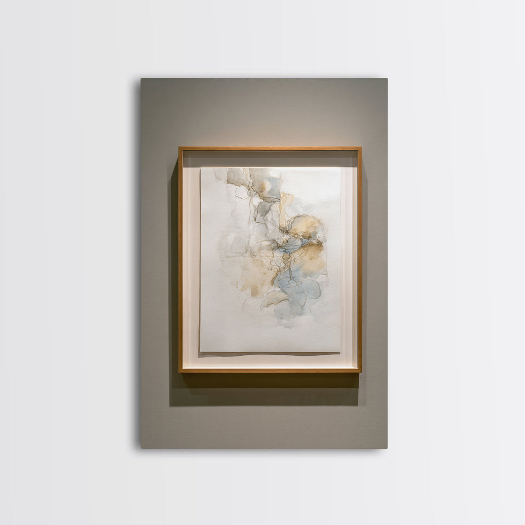 Minimal Two Figure Line Drawing Framed Canvas Print, Master Bedroom, Farmhouse Decor, Bedroom Decor, Fine Art, Sanctuary, MAS-2x3-37