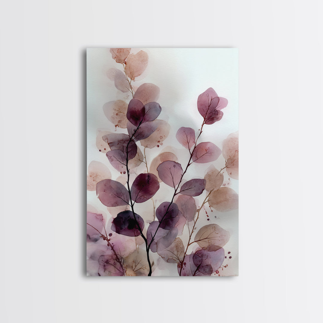 Blush and Taupe Cloudscape Canvas Print, Master Bedroom, Canvas Print, Bedroom Decor, Abstract Art, Sanctuary, MAS-2x3-62