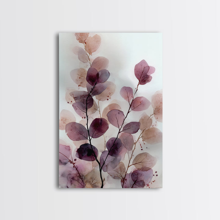 Blush and Taupe Cloudscape Canvas Print, Master Bedroom, Canvas Print, Bedroom Decor, Abstract Art, Sanctuary, MAS-2x3-62