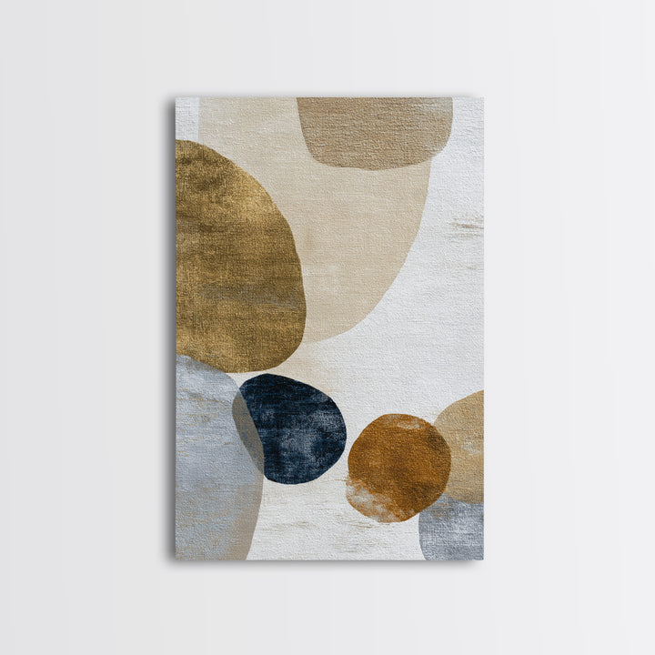 Soft Abstract Linen Texture Framed Canvas Print, Master Bedroom, Set of 2 Prints, Bedroom Decor, Fine Art, Sanctuary, MAS-2x3-83