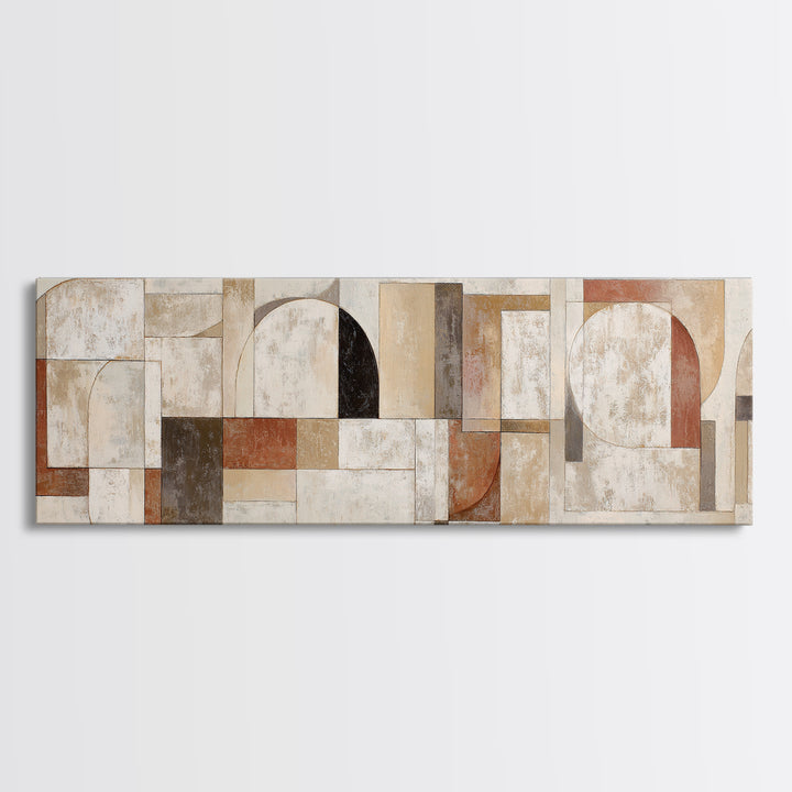 Soft Abstract Linen Texture Canvas Print, Master Bedroom, Luxury Decor, Bedroom Decor, Abstract Art, Sanctuary, Wedding Decor, MAS-3x1-19