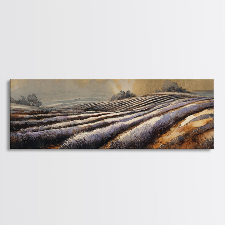 Romantic Swan Pair on Dark Water Framed Canvas Print, Master Bedroom, Farmhouse Wall Decor, Bedroom Decor, Oil Painting, MAS-3x1-79