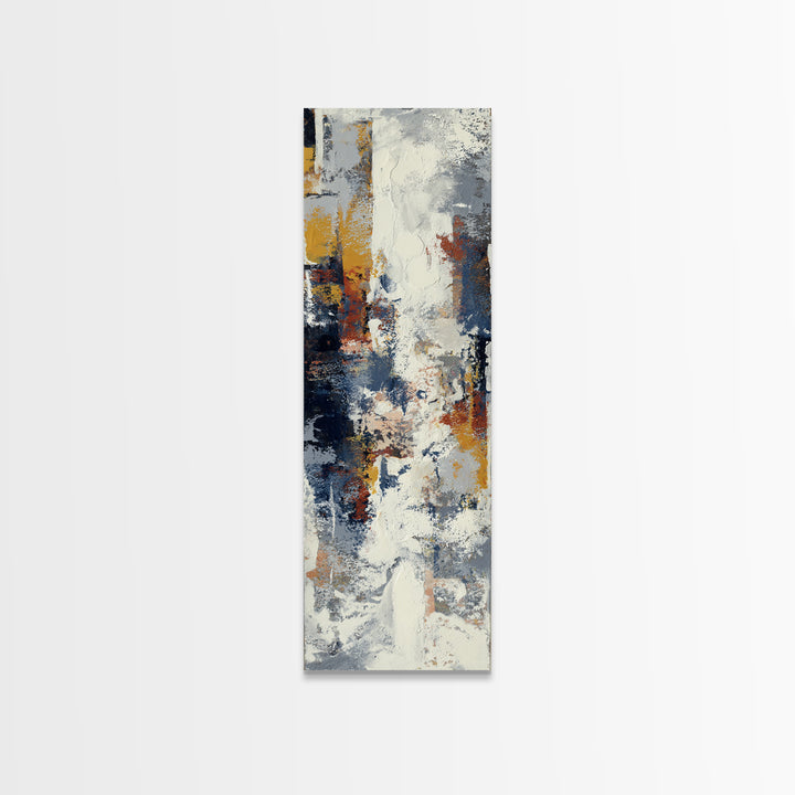 Chaotic Joyful Abstract Canvas Print, Maximalist Art, Retro Wall Art, Living Room Decor, Abstract Art, Maximal, MAX-1x3-10