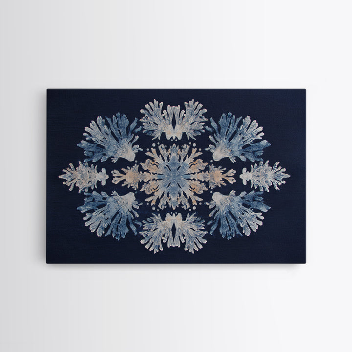 Bohemian Textile Pattern Framed Canvas Print, Maximalist Art, Playroom Decor, Living Room Decor, Maximal, Luxury Decor, MAX-3x2-24