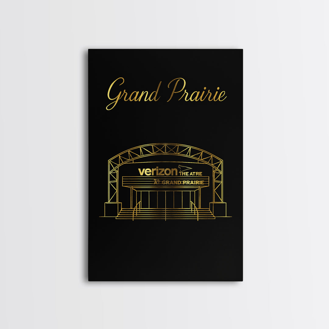 Grand Rapids Travel Poster, Canvas Print, Gold Outline Poster Art, Grand Rapids Poster Print, Living Room Wall Art, Vintage City Art