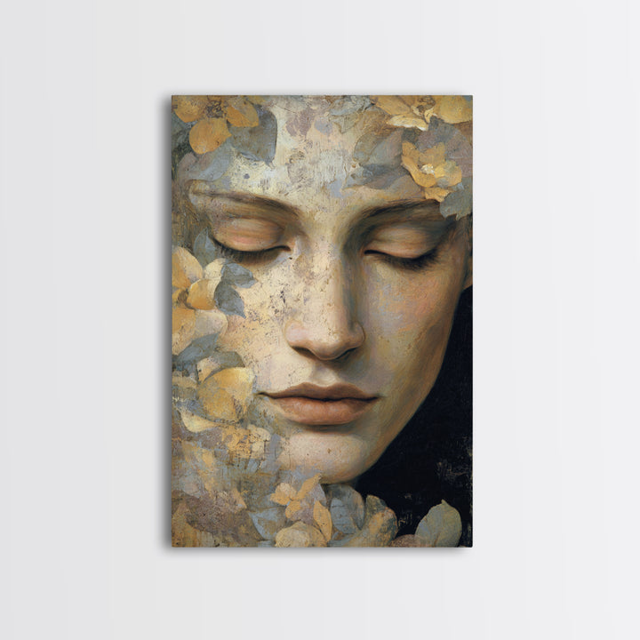 Tea Bowl and Steam Canvas Print, Meditation Art, Contemporary Art, Living Room Decor, Fine Art, Stillness, Modern Decor, MED-2x3-77