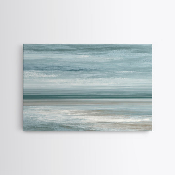 Abstract Breath Waves Canvas Print, Meditation Art, Spiritual Wall Art, Living Room Decor, Abstract Art, Stillness, Boho Decor, MED-3x2-34