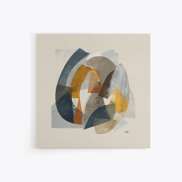 Two Overlapping Organic Shapes Canvas Print, Minimalist Art, Canvas Tote Bag, Living Room Decor, Abstract Art, Minimal, MIN-1x1-19