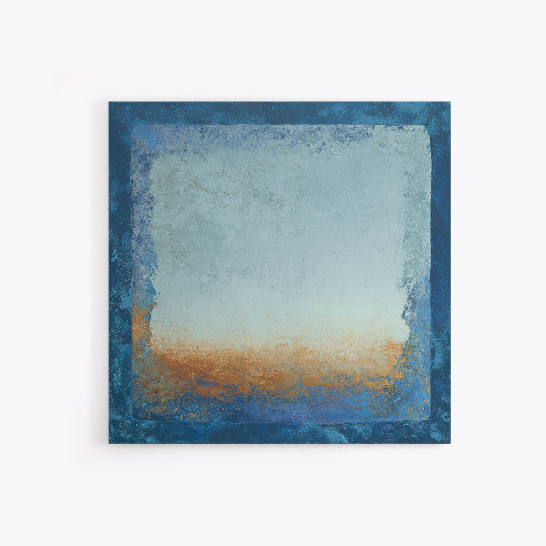 Simple Blue Horizon Canvas Print, Minimalist Art, Modern Art, Living Room Decor, Fine Art, Minimal, Minimalist Decor, MIN-1x1-54
