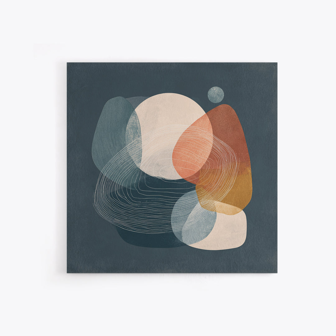 Minimal Abstract Wave Line Canvas Print, Minimalist Art, Minimalist Decor, Living Room Decor, Minimal, Digital Wall Art, MIN-1x1-85