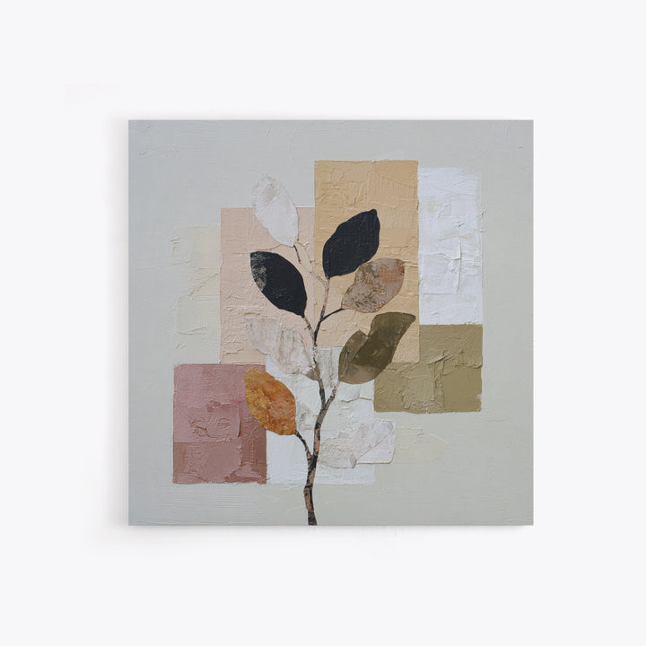 Minimal Branch Silhouette Canvas Print, Minimalist Art, Art, Living Room Decor, Oil Painting, Minimal, Canvas Tote Bag, MIN-1x1-99