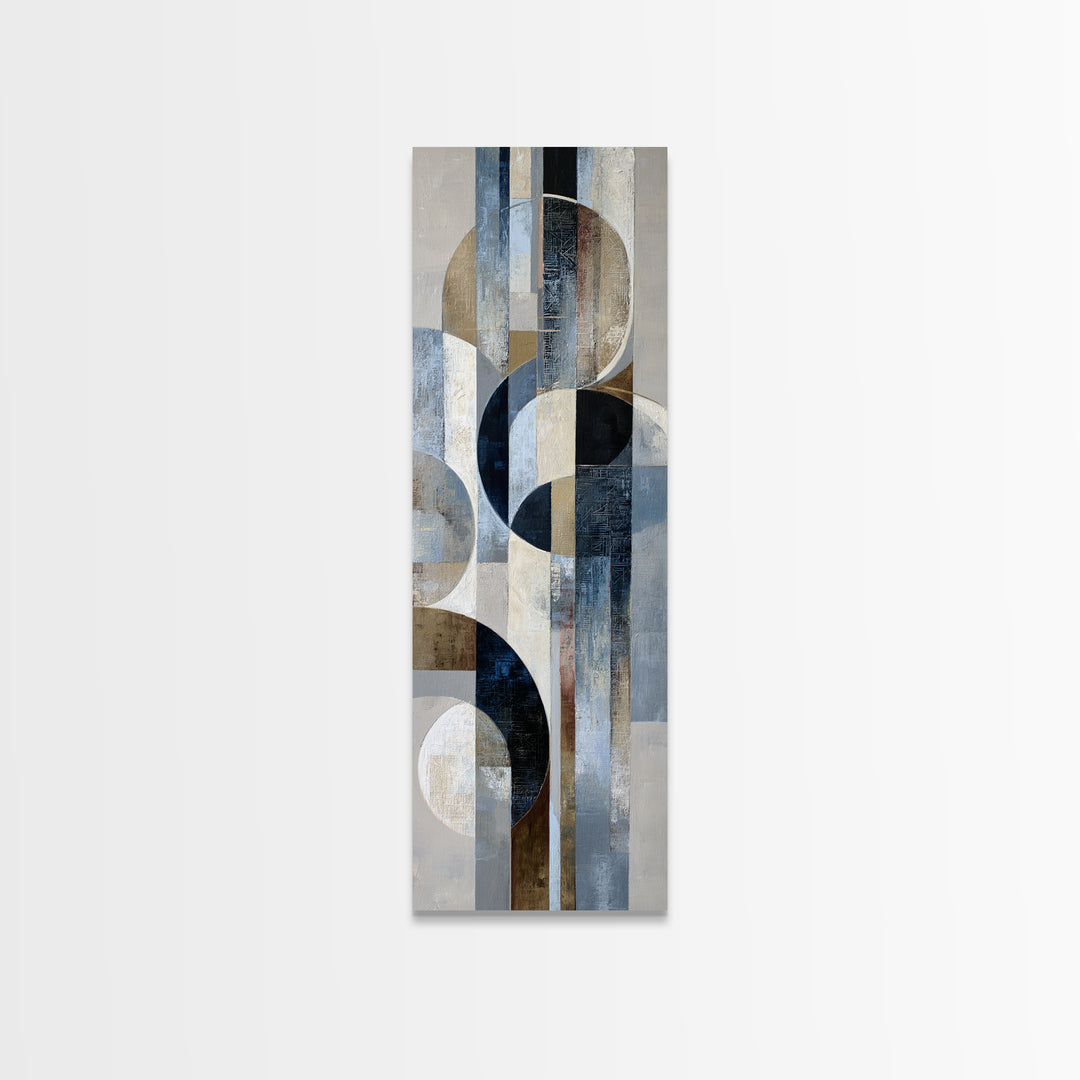 Minimal Abstract Wave Line Canvas Print, Minimalist Art, Modern Decor, Living Room Decor, Abstract Art, Minimal, Poster, MIN-1x3-49