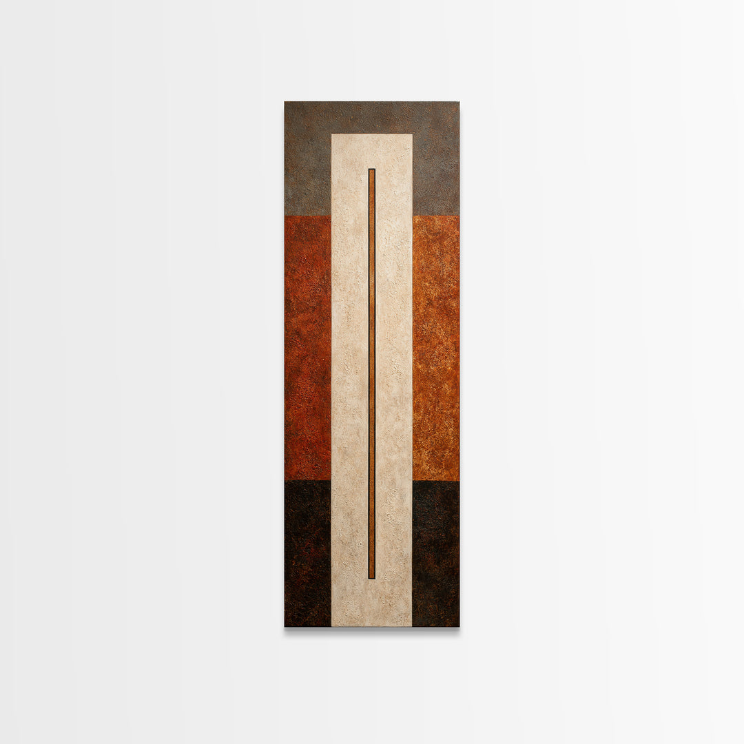 Calm Rectangle Composition Framed Canvas Print, Minimalist Art, Black Art, Living Room Decor, Minimal, Minimalist Wall Art, MIN-1x3-84