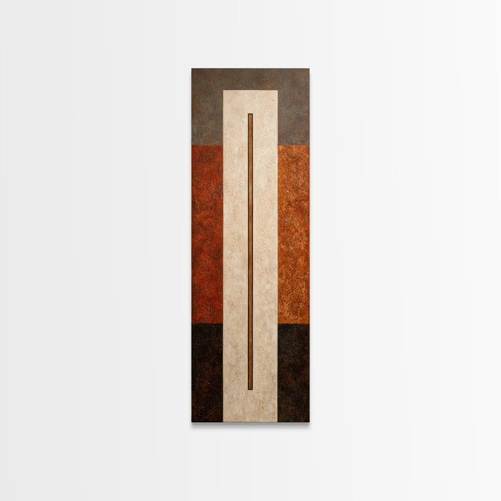 Calm Rectangle Composition Framed Canvas Print, Minimalist Art, Black Art, Living Room Decor, Minimal, Minimalist Wall Art, MIN-1x3-84