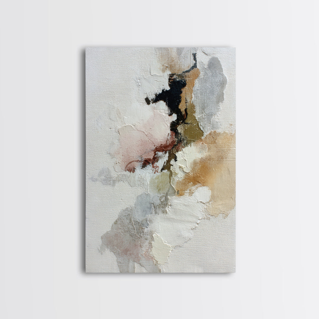 Small Cloud Study Canvas Print, Minimalist Art, Living Room Decor, Minimal, Modern Decor, Fine Art Print, Statement Artwork, MIN-2x3-77