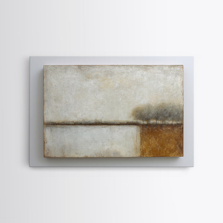 Calm Rectangle Composition Framed Canvas Print, Minimalist Art, Living Room Decor, Minimal, Modern Decor, Fine Art Print, MIN-3x2-28