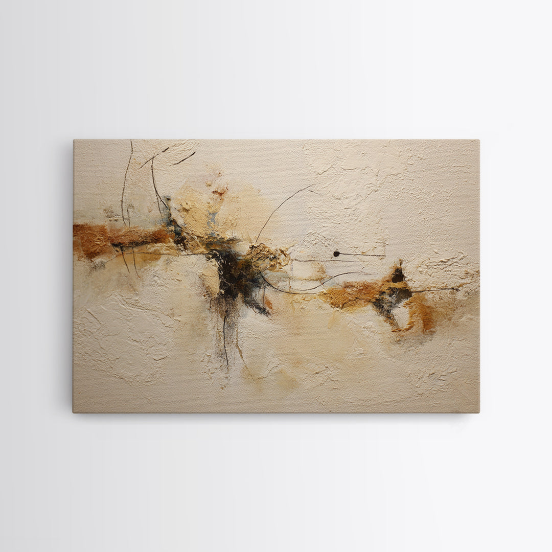 Minimal Cat Line Drawing Canvas Print, Minimalist Art, Japanese Wall Art, Living Room Decor, Abstract Art, Minimal, MIN-3x2-3