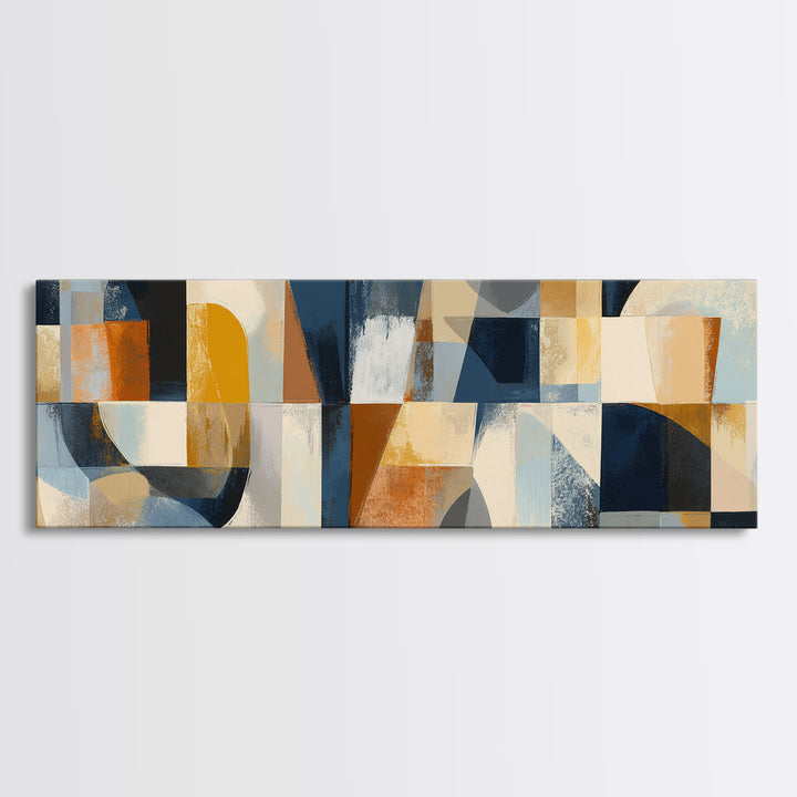 Retro Cocktail Glasses Canvas Print, Midcentury Modern Art, Wall Art, Living Room Decor, Abstract Art, Retro, Movie Poster, MMA-3x1-70