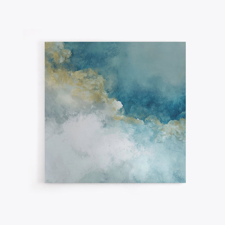 Subtle Marble Texture Canvas Print, Medical Office Art, Medical Art, Office Decor, Watercolor Art, Calm, Biology Art, MOA-1x1-19