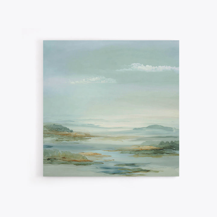 Large Neutral Landscape Framed Canvas Print, Medical Office Art, Art Print, Office Decor, Fine Art, Calm, Printable Art, MOA-1x1-40
