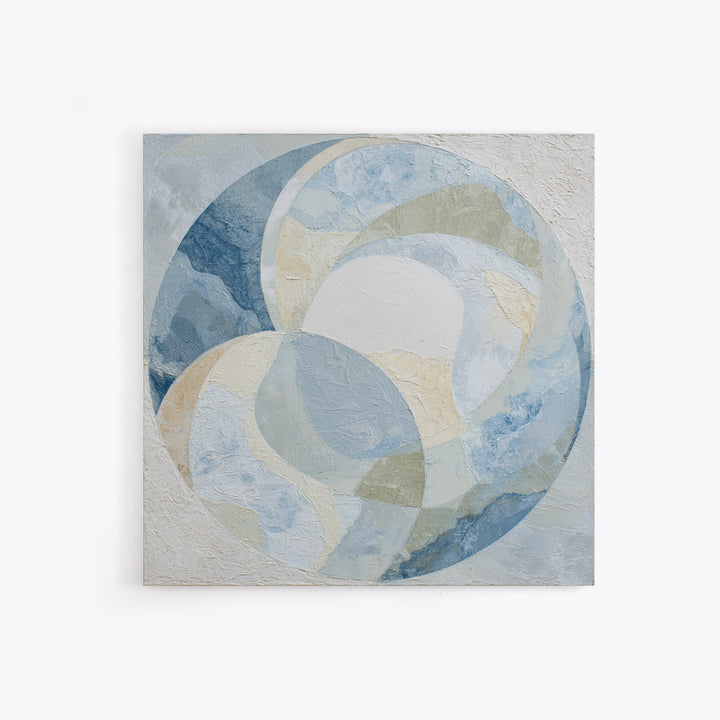 Subtle Marble Texture Framed Canvas Print, Medical Office Art, Medical Wall Art, Office Decor, Oil Painting, Calm, MOA-1x1-43