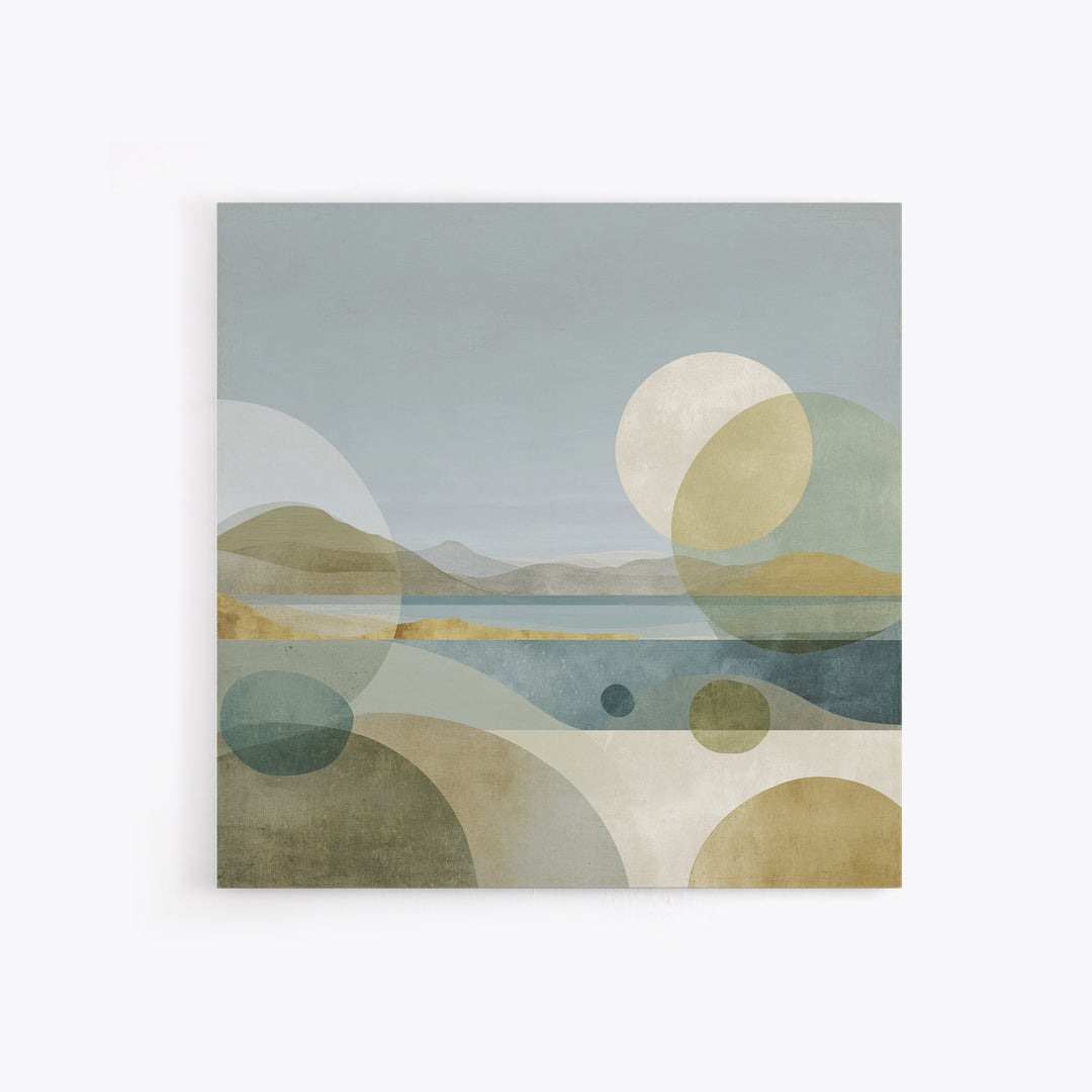 Clean Geometric Composition Canvas Print, Medical Office Art, Neutral Decor, Office Decor, Fine Art, Calm, Wall Art, Home Decor, MOA-1x1-82
