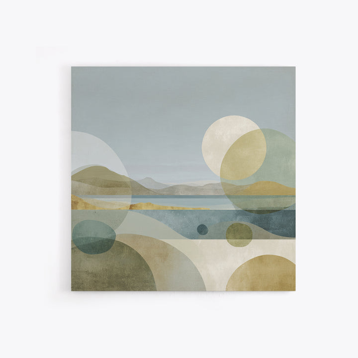 Clean Geometric Composition Canvas Print, Medical Office Art, Neutral Decor, Office Decor, Fine Art, Calm, Wall Art, Home Decor, MOA-1x1-82