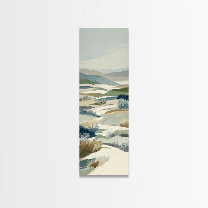 Clean Geometric Composition Canvas Print, Medical Office Art, Anatomy Art, Office Decor, Fine Art, Calm, Statement Artwork, MOA-1x3-22