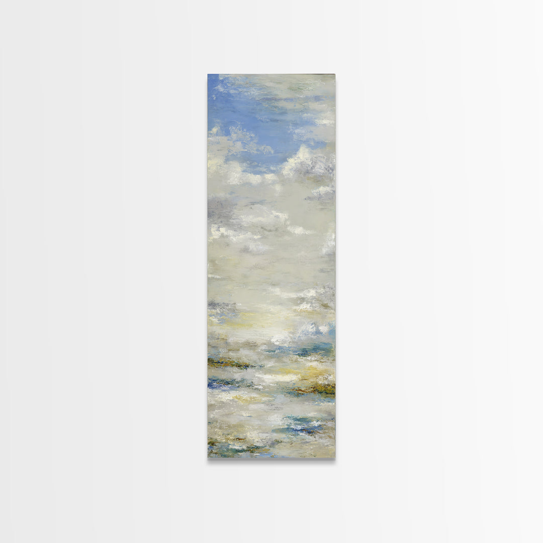 Soft Mountain Landscape Canvas Print, Medical Office Art, Biology Art, Office Decor, Fine Art, Calm, Art Print, Room Decor, MOA-1x3-38