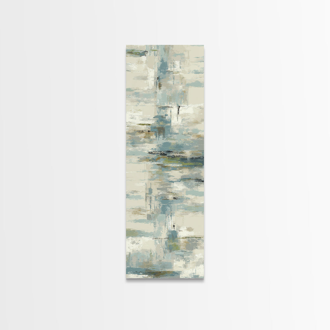Clean Geometric Composition Canvas Print, Medical Office Art, Fine Art Print, Office Decor, Abstract Art, Calm, Wall Decor, MOA-1x3-94
