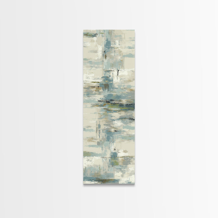 Clean Geometric Composition Canvas Print, Medical Office Art, Fine Art Print, Office Decor, Abstract Art, Calm, Wall Decor, MOA-1x3-94